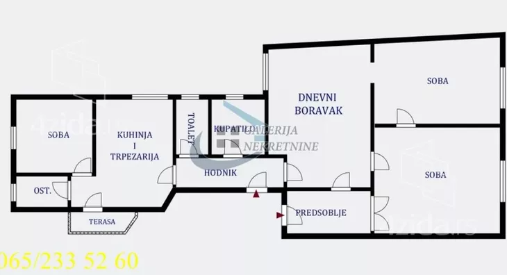 Troiposoban stan | 4zida