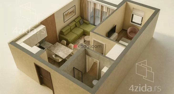 Troiposoban stan | 4zida