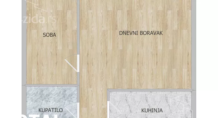 Dvosoban stan | 4zida