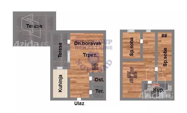 Dvoiposoban stan | 4zida