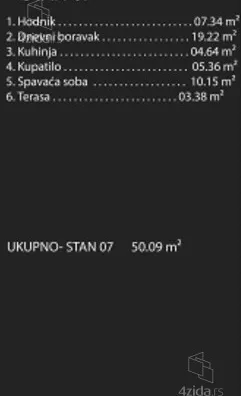 Dvosoban stan | 4zida