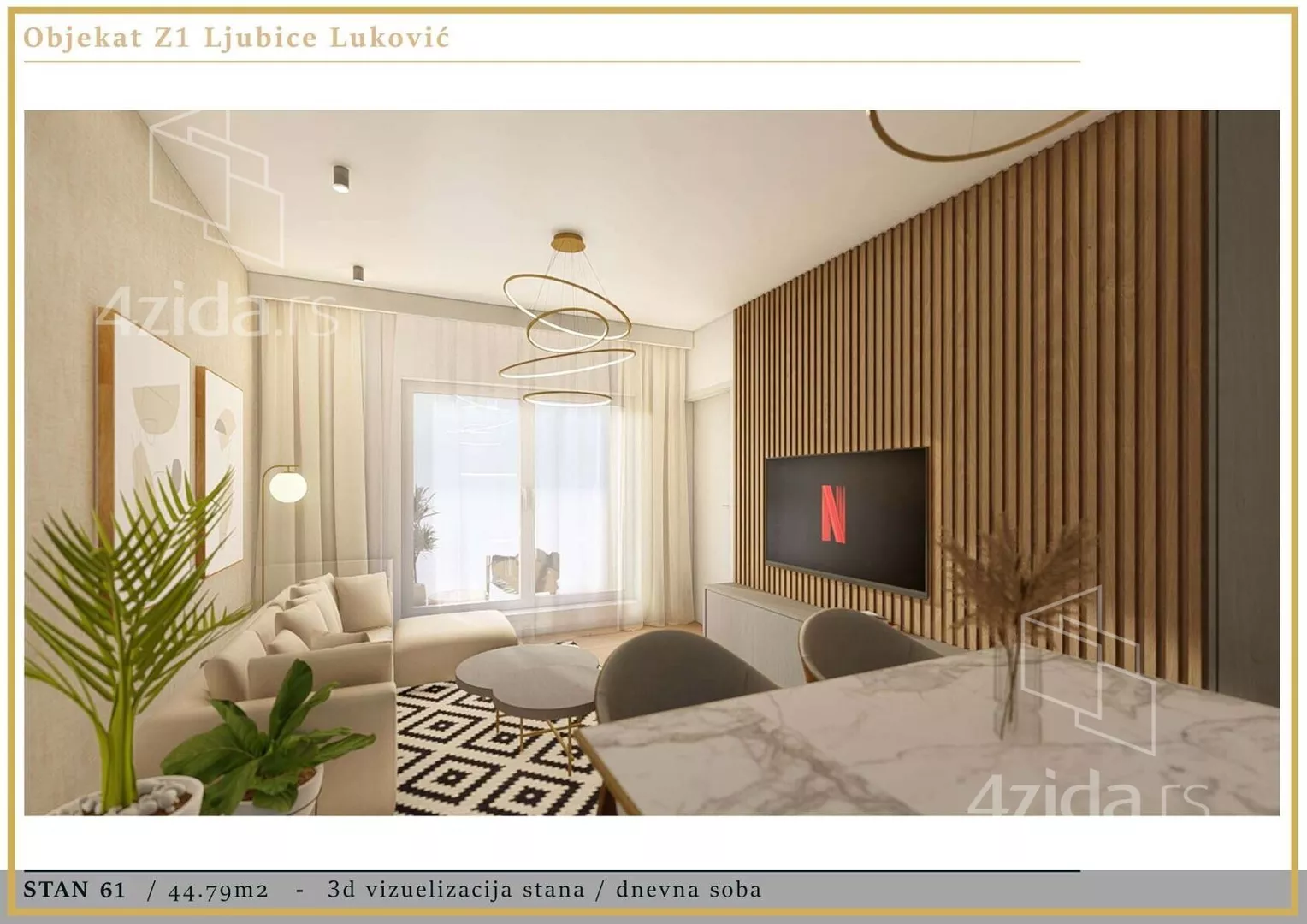 Dvosoban stan | 4zida