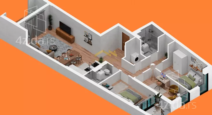 Četvorosoban stan | 4zida