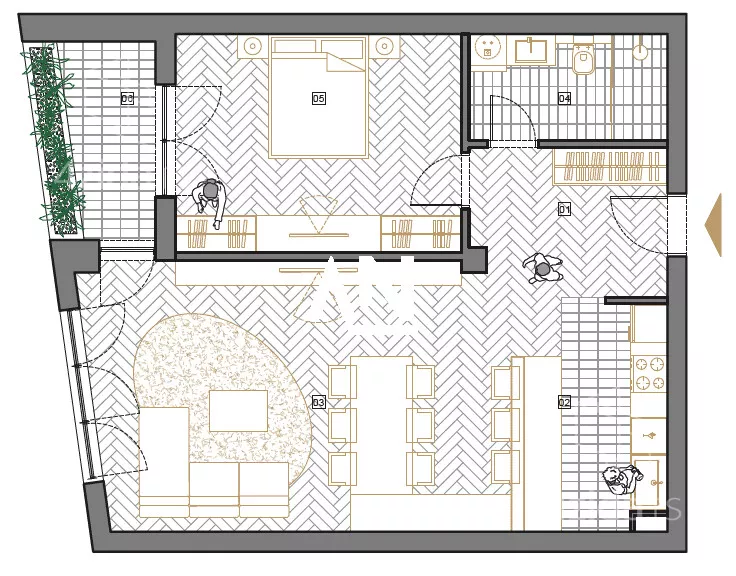 Dvosoban stan | 4zida