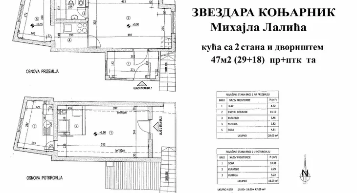 2-etažna kuća | 4zida