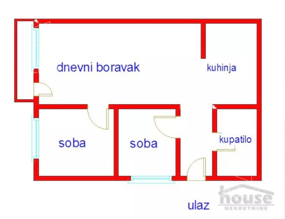 Trosoban stan | 4zida