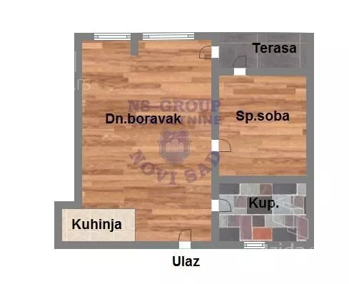 Dvosoban stan | 4zida
