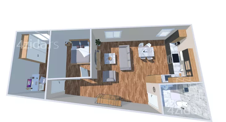 Dvosoban stan | 4zida