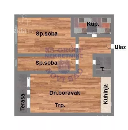 Trosoban stan | 4zida