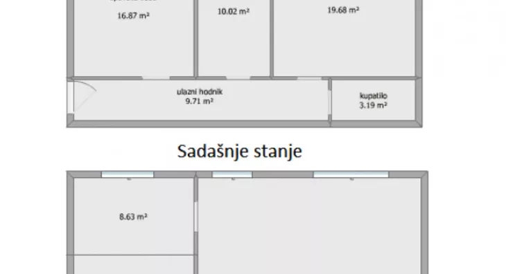 Dvoiposoban stan | 4zida