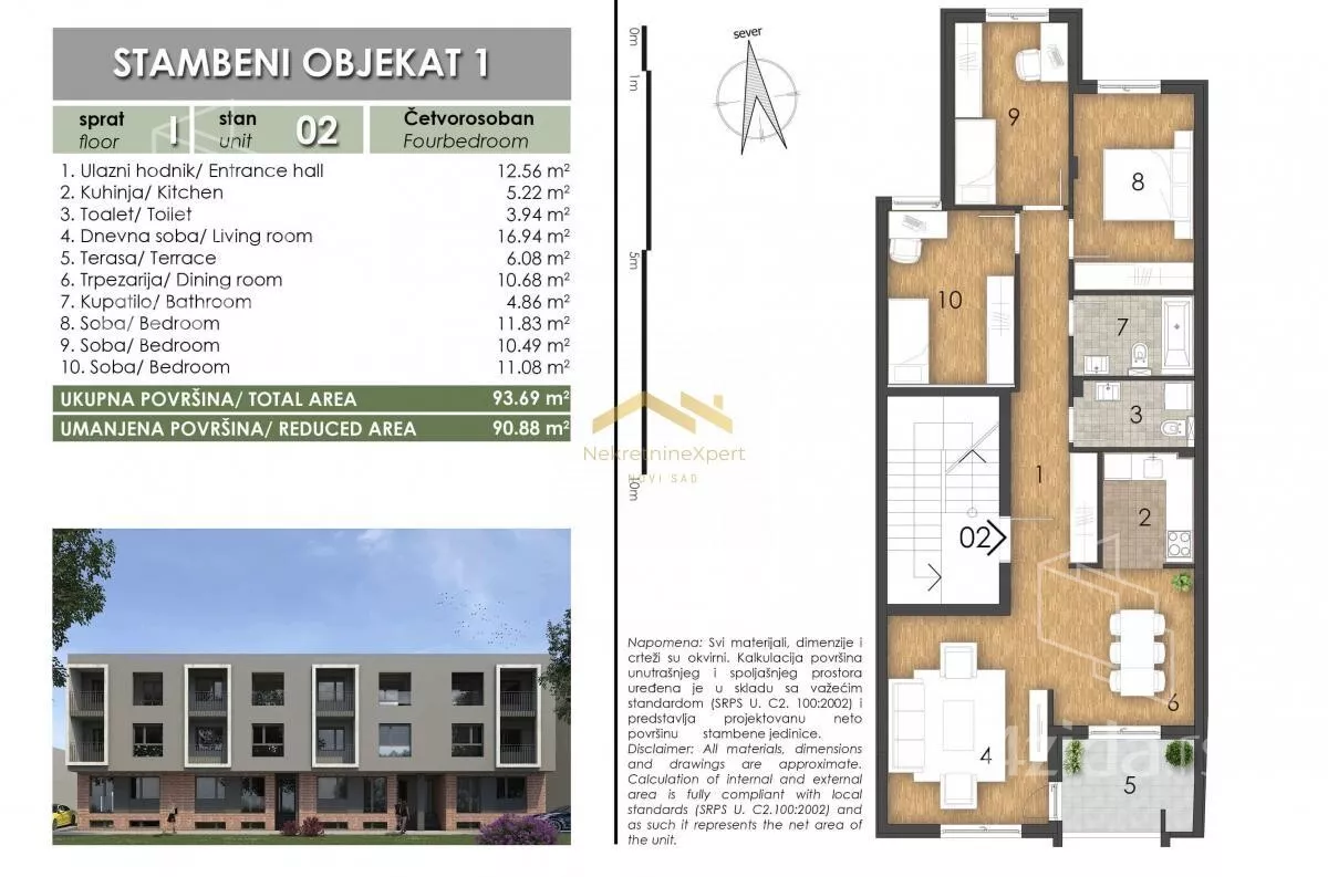 Četvorosoban stan | 4zida