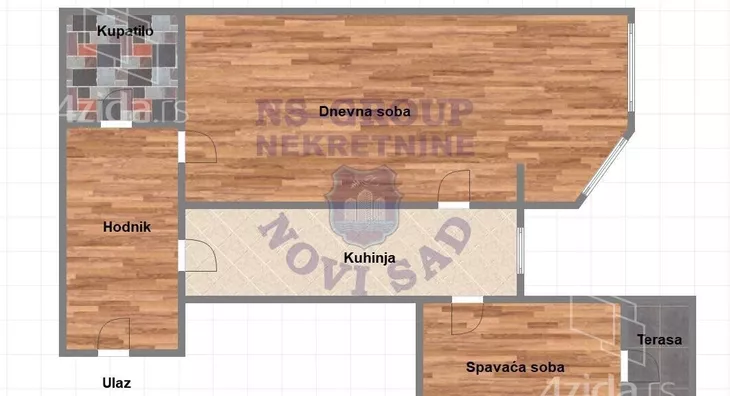 Dvosoban stan | 4zida