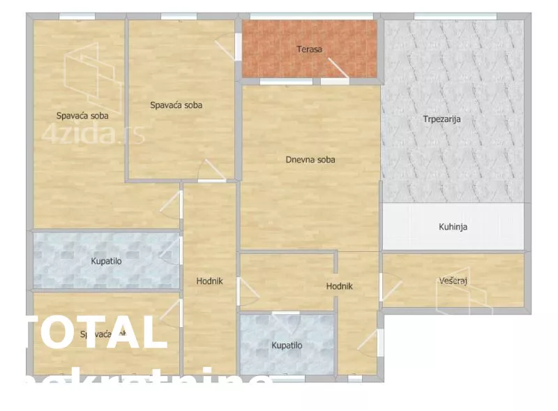 Četvorosoban stan | 4zida