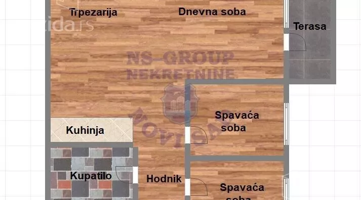 Trosoban stan | 4zida