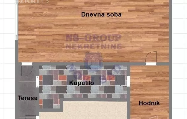 Jednosoban stan | 4zida