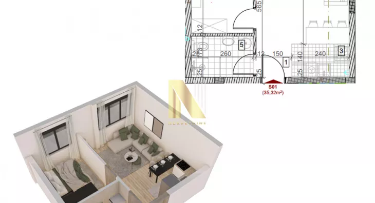 Dvosoban stan | 4zida