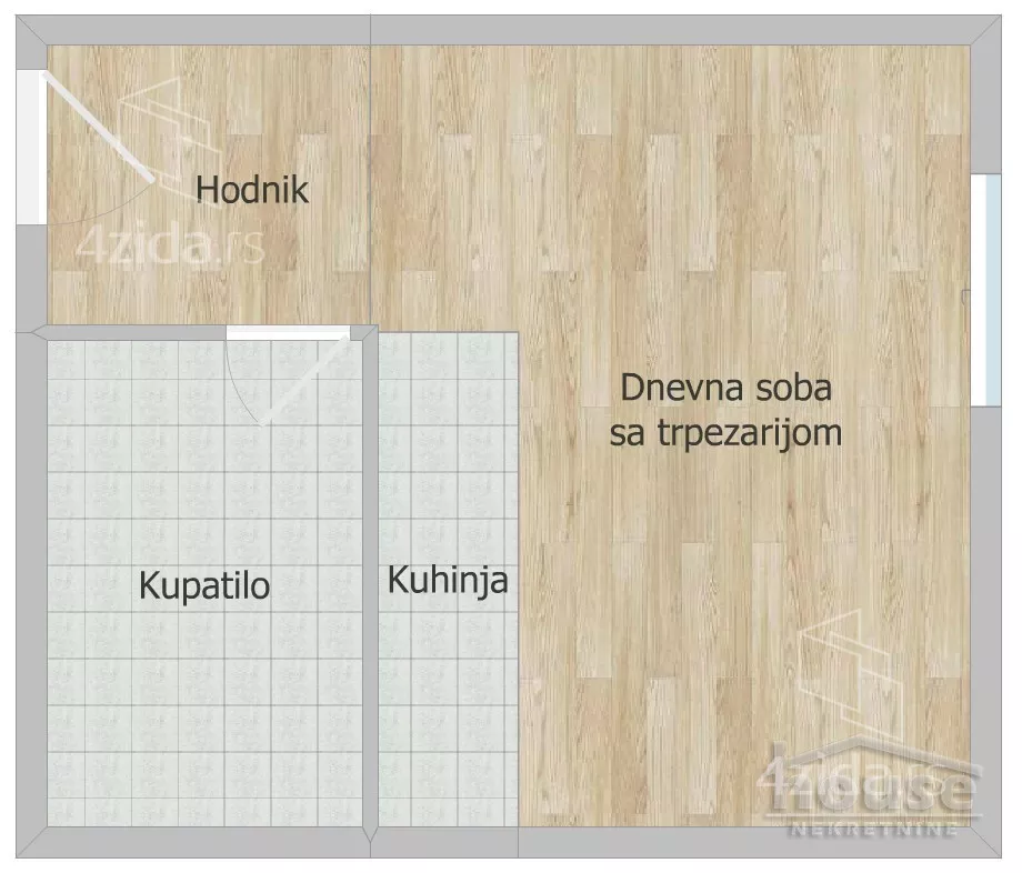 Garsonjera | 4zida