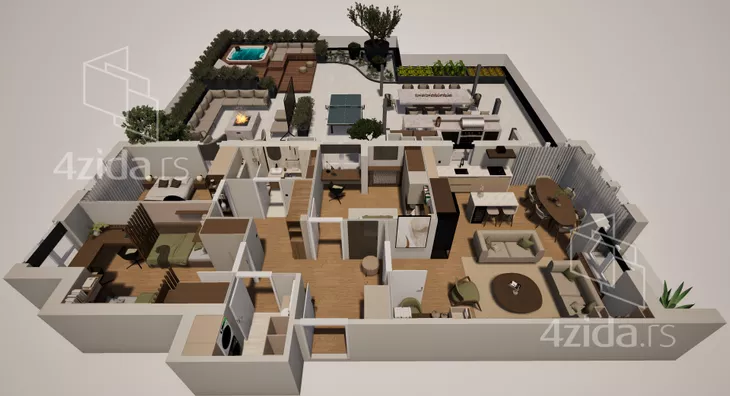 Četvorosoban stan | 4zida