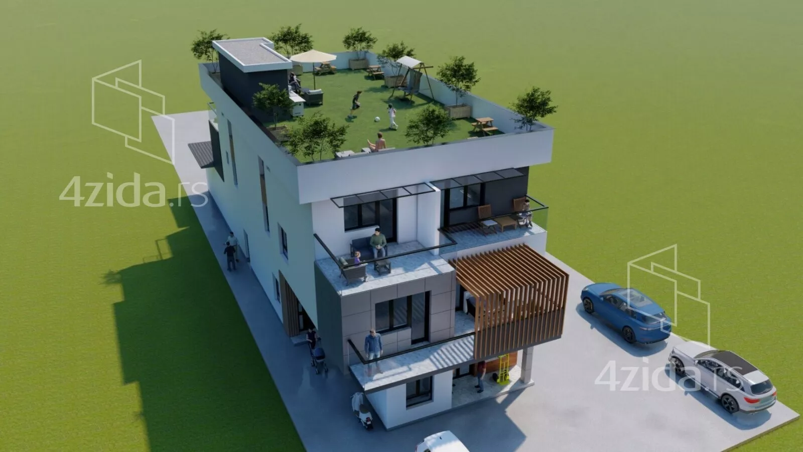 3-etažna kuća | 4zida