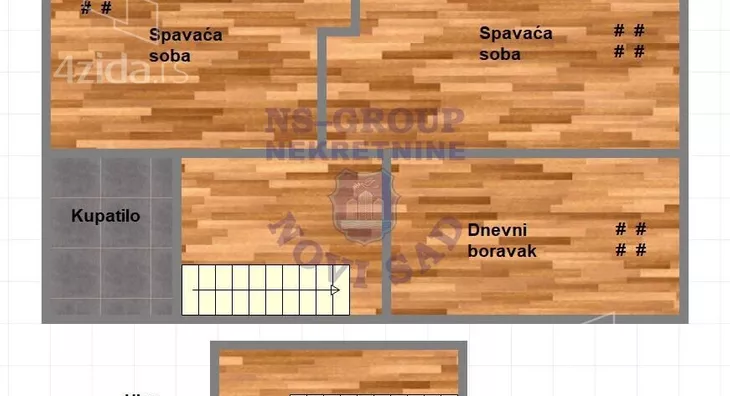 Trosoban stan | 4zida