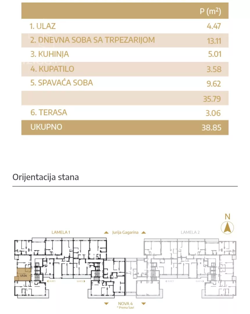 Dvosoban stan | 4zida