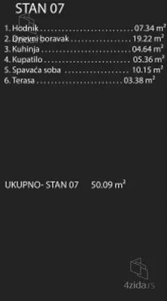 Dvosoban stan | 4zida
