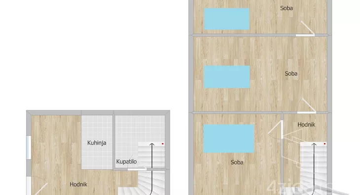 Troiposoban stan | 4zida