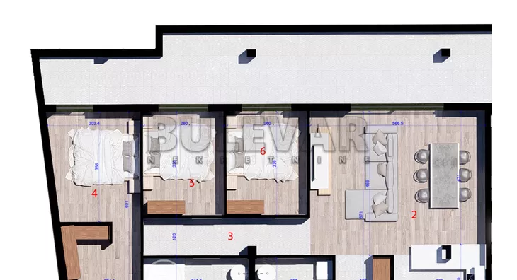 Četvorosoban stan | 4zida