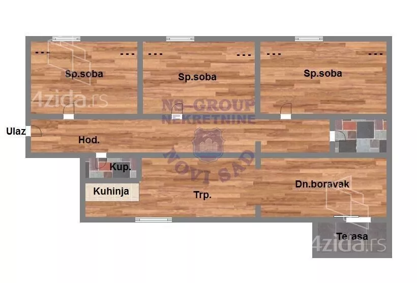 Četvorosoban stan | 4zida