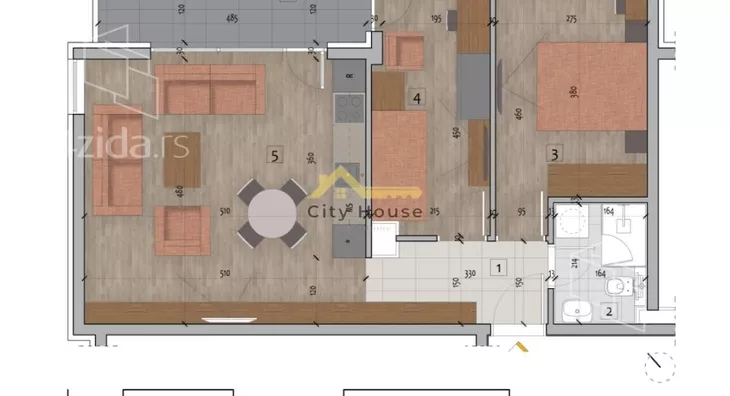 Dvoiposoban stan | 4zida