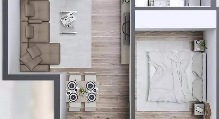 Jednoiposoban stan | 4zida