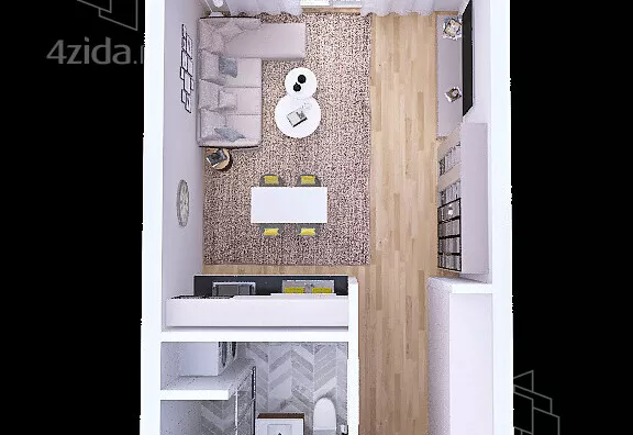 Jednosoban stan | 4zida