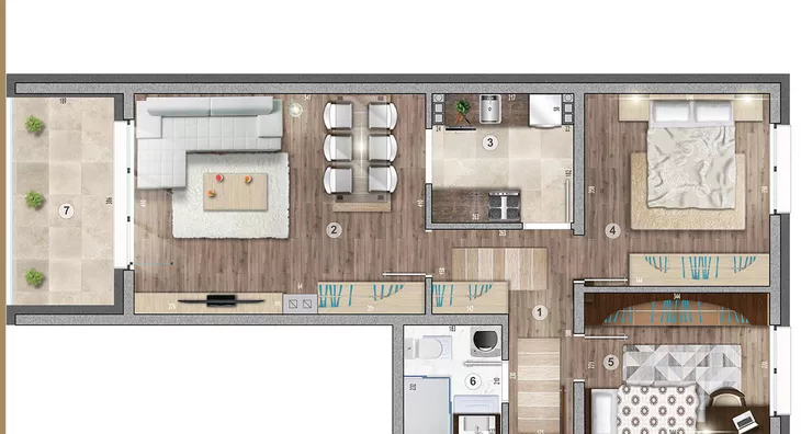 Dvosoban stan | 4zida