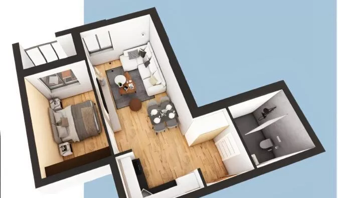 Dvosoban stan | 4zida