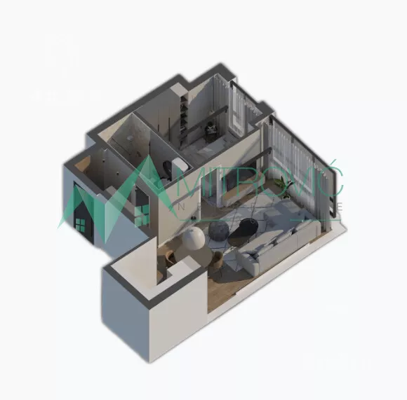 Dvosoban stan | 4zida