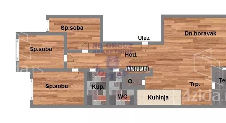 Četvorosoban stan | 4zida
