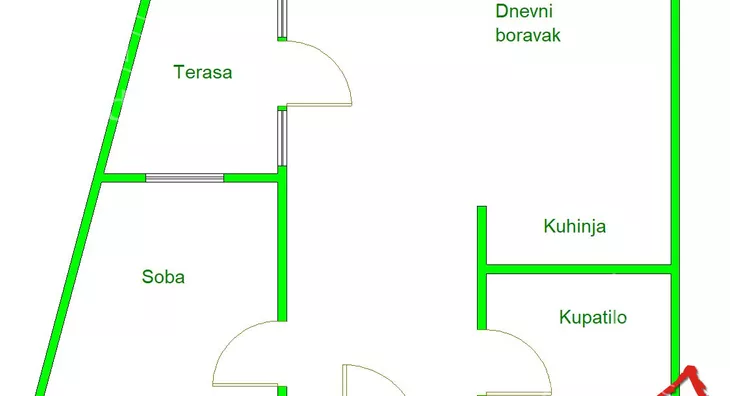 Dvosoban stan | 4zida