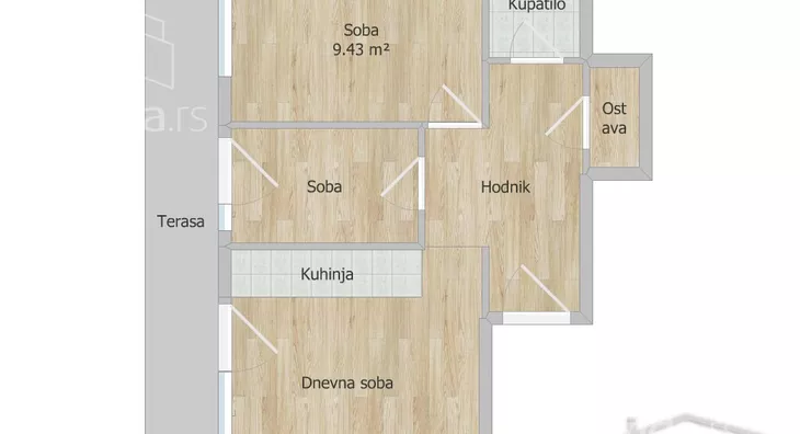 Dvoiposoban stan | 4zida