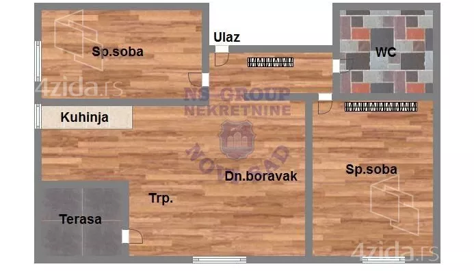 Trosoban stan | 4zida