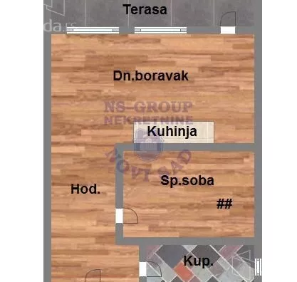 Dvosoban stan | 4zida