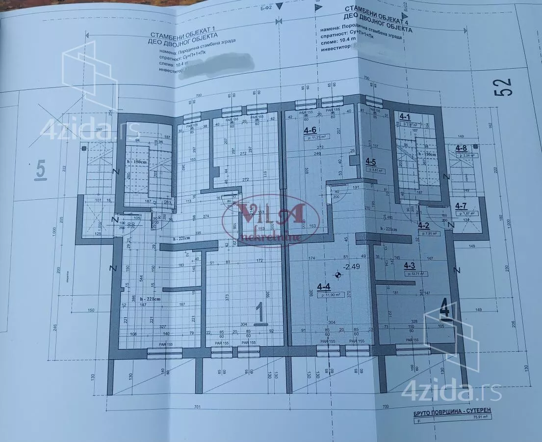 Kuća | 4zida