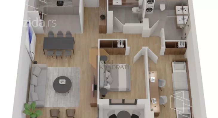 Trosoban stan | 4zida