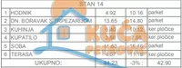 Jednoiposoban stan | 4zida