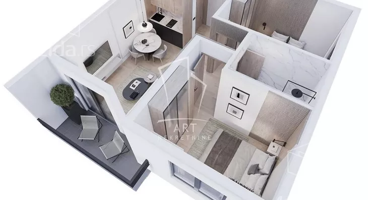 Dvoiposoban stan | 4zida