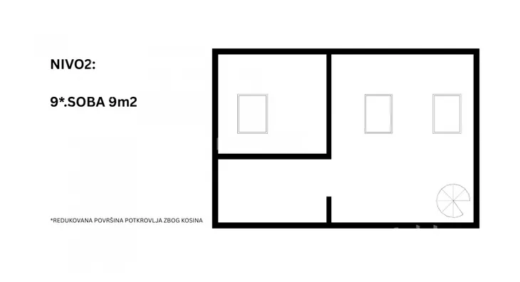 Troiposoban stan | 4zida