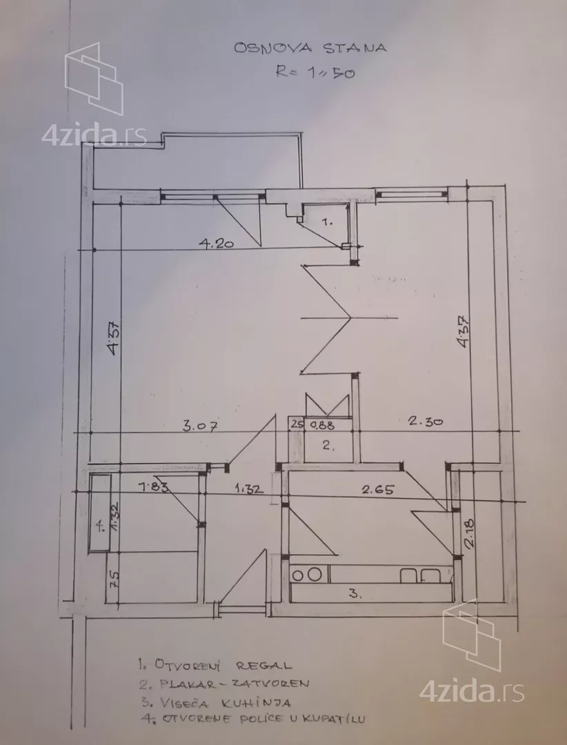 Dvosoban stan | 4zida