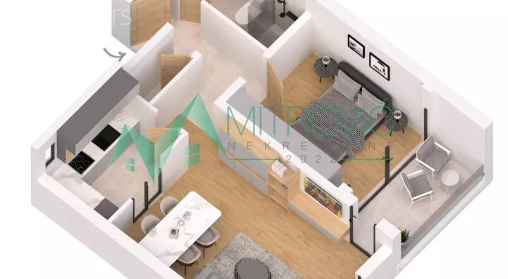 Dvosoban stan | 4zida