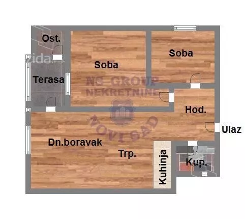 Dvoiposoban stan | 4zida