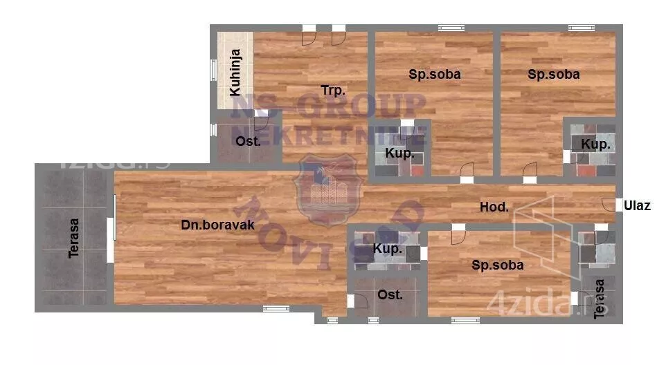 Četvorosoban stan | 4zida