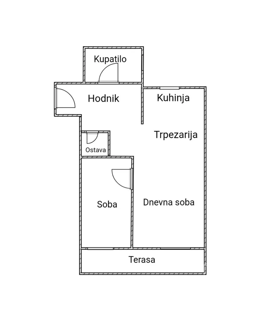 Dvosoban stan | 4zida